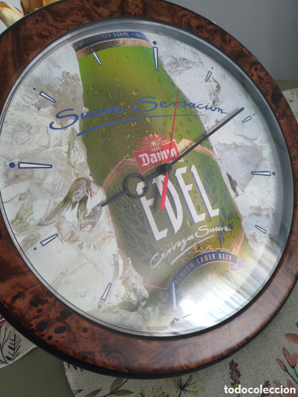 Vintage: Reloj Propaganda Edel Damm - Foto 2