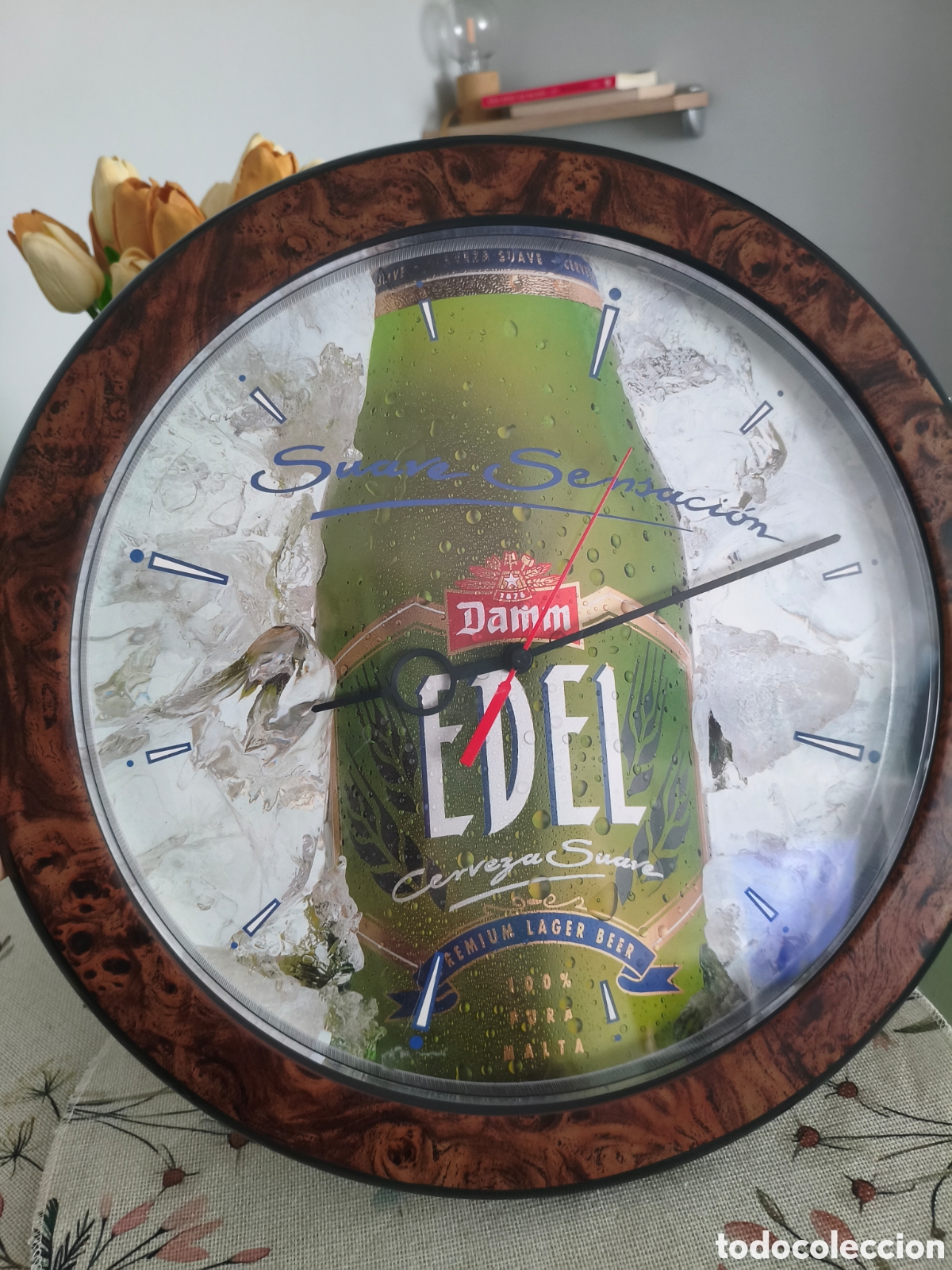 Vintage: Reloj Propaganda Edel Damm - Foto 8