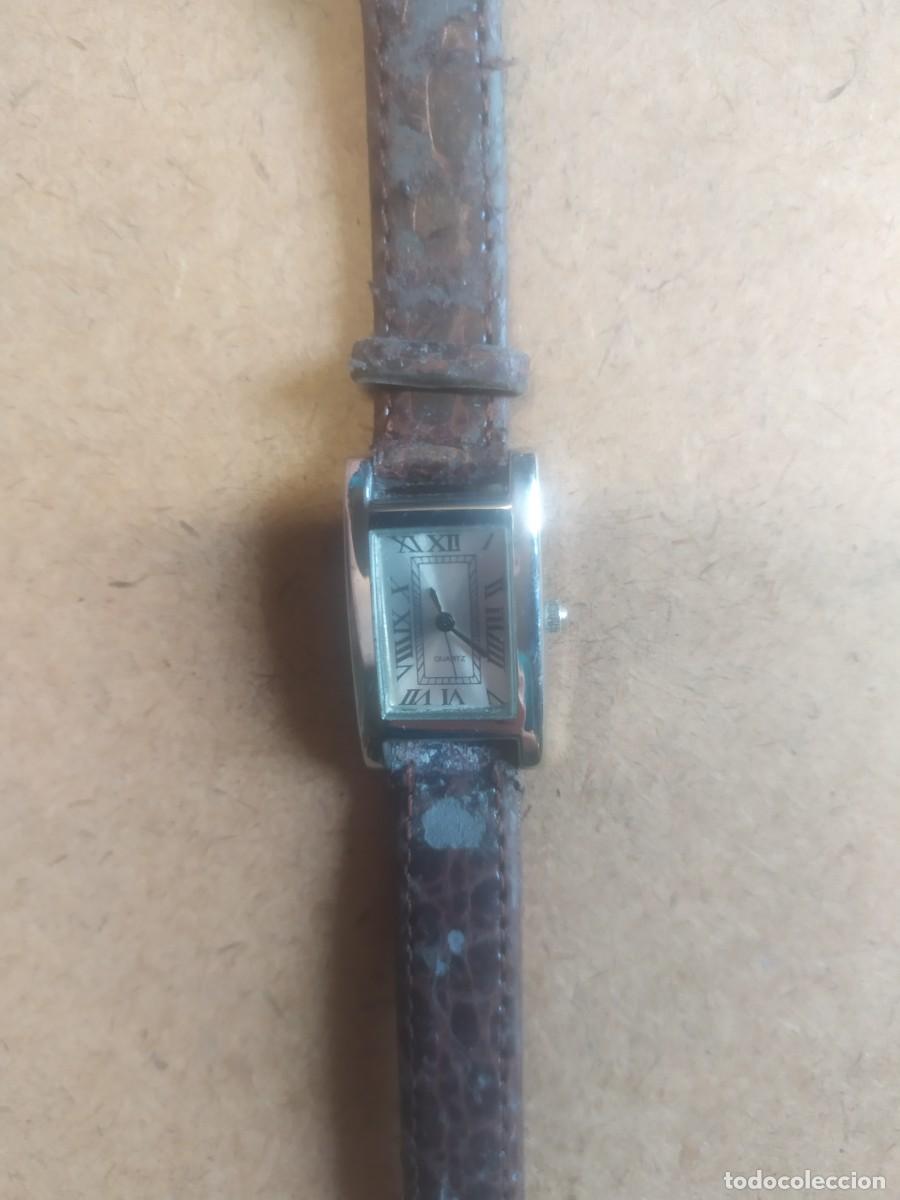Vintage: Reloj de pulsera rectangular, con cuarzo, quartz - Foto 2