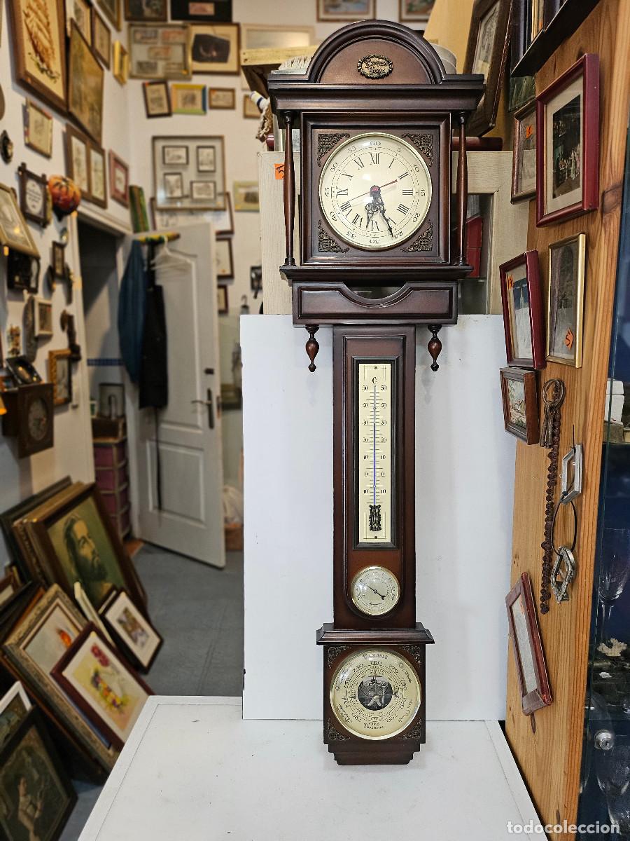 Vintage: reloj termometro,barometro presion - Foto 1