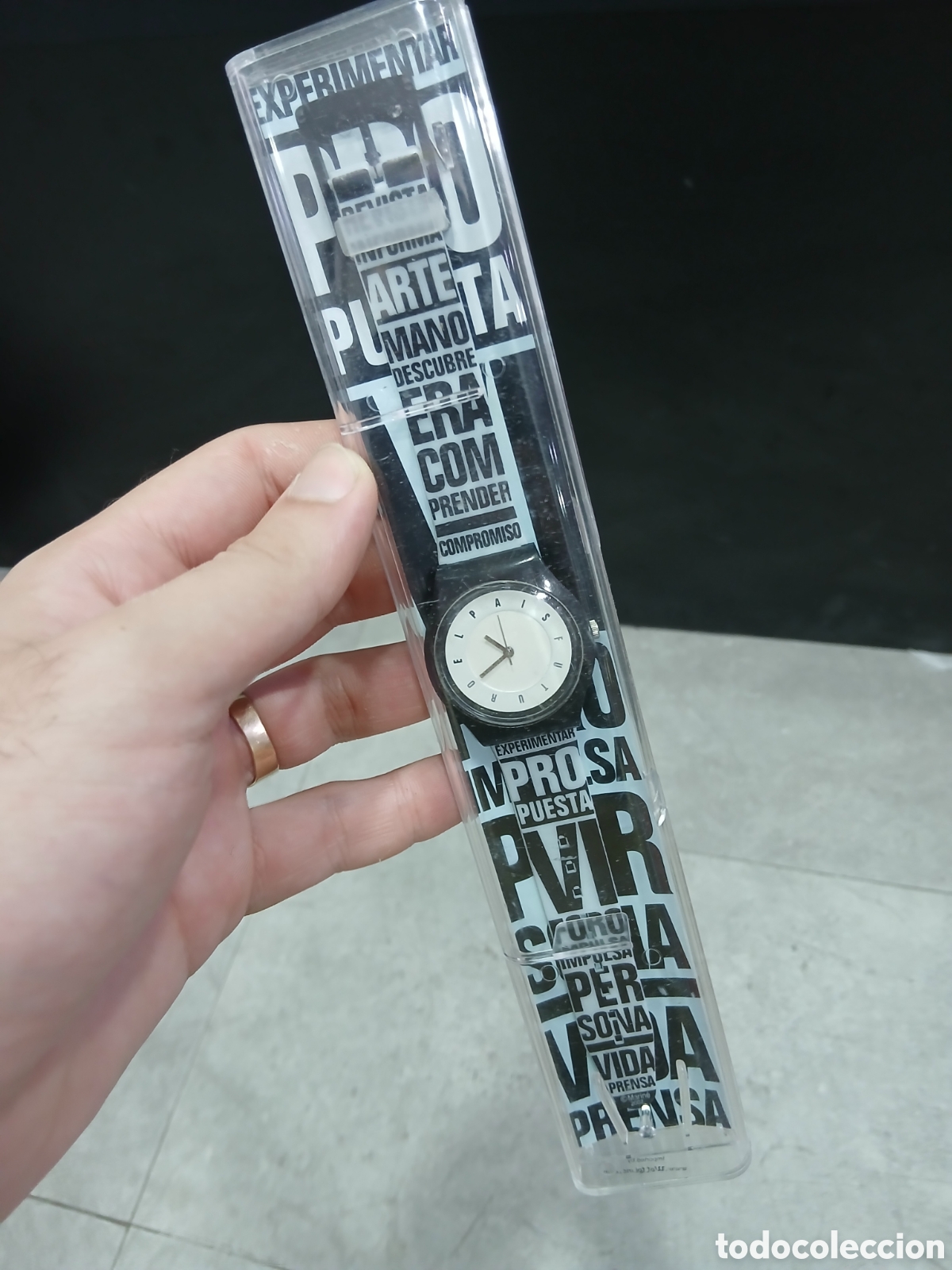 Vintage: Reloj El Pa&iacute;s. (L102) - Foto 1