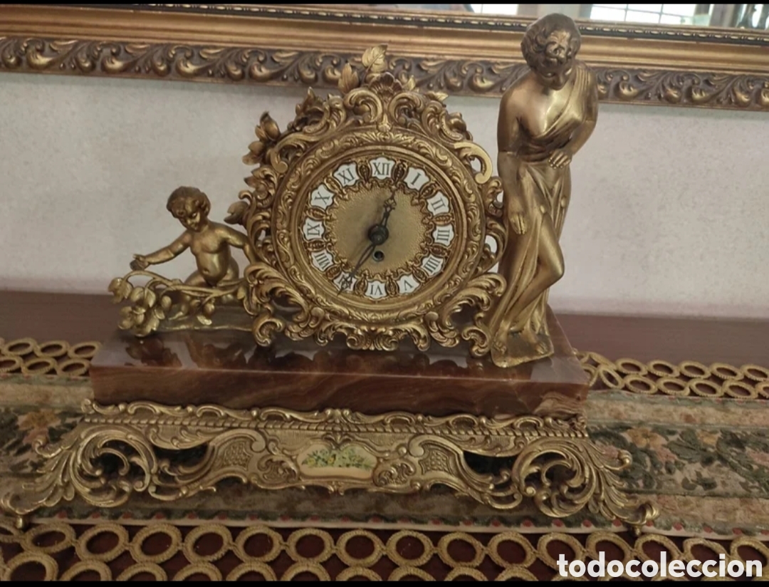 Vintage: Reloj de bronce vintage - Foto 2