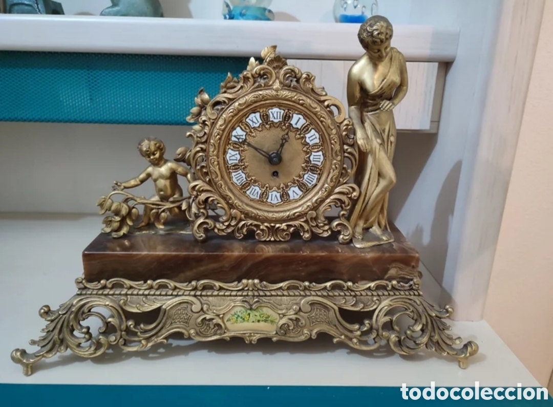Vintage: Reloj de bronce vintage - Foto 1