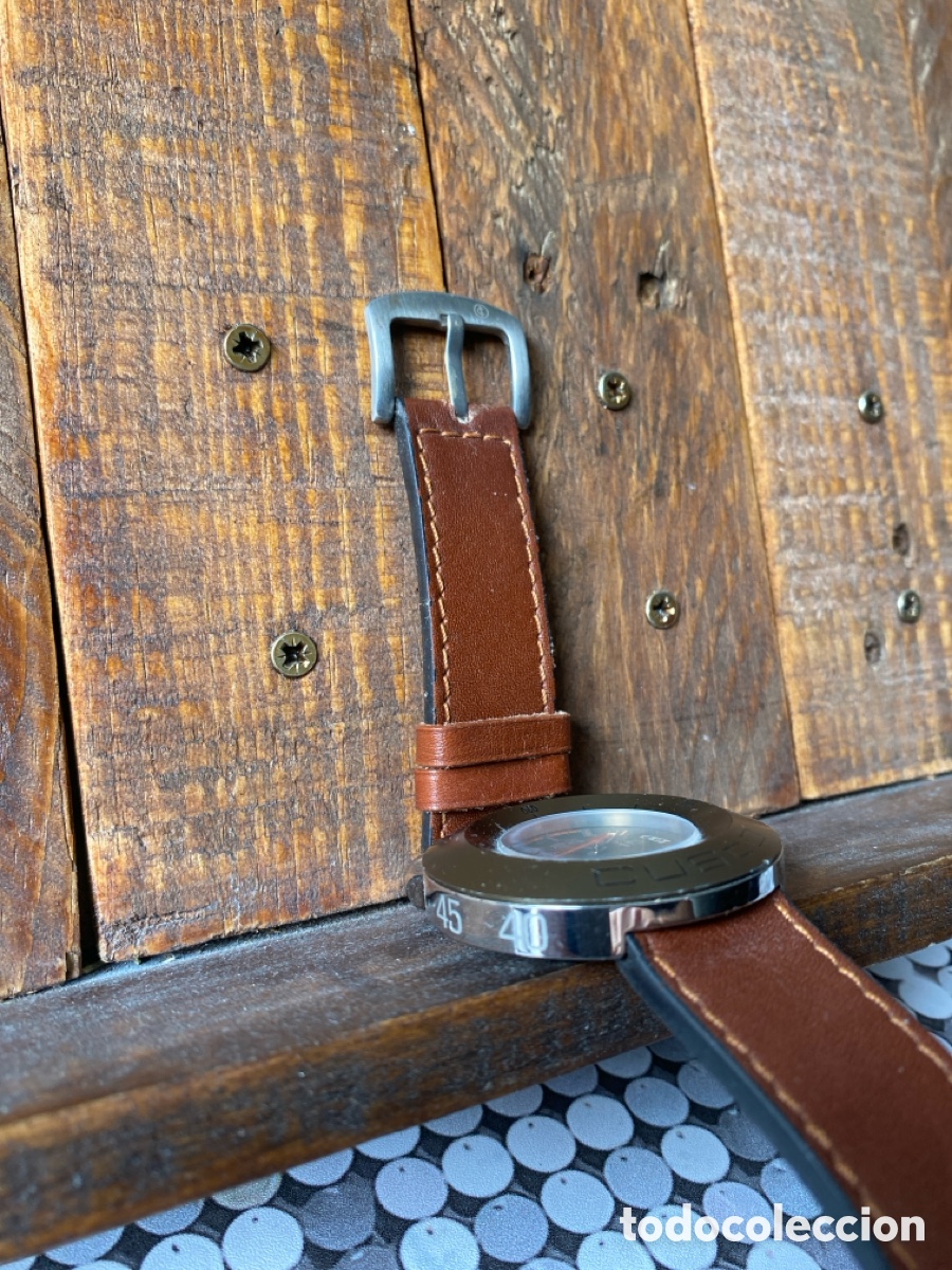 Vintage: Relog pulsera CUSTO correa piel - Foto 3