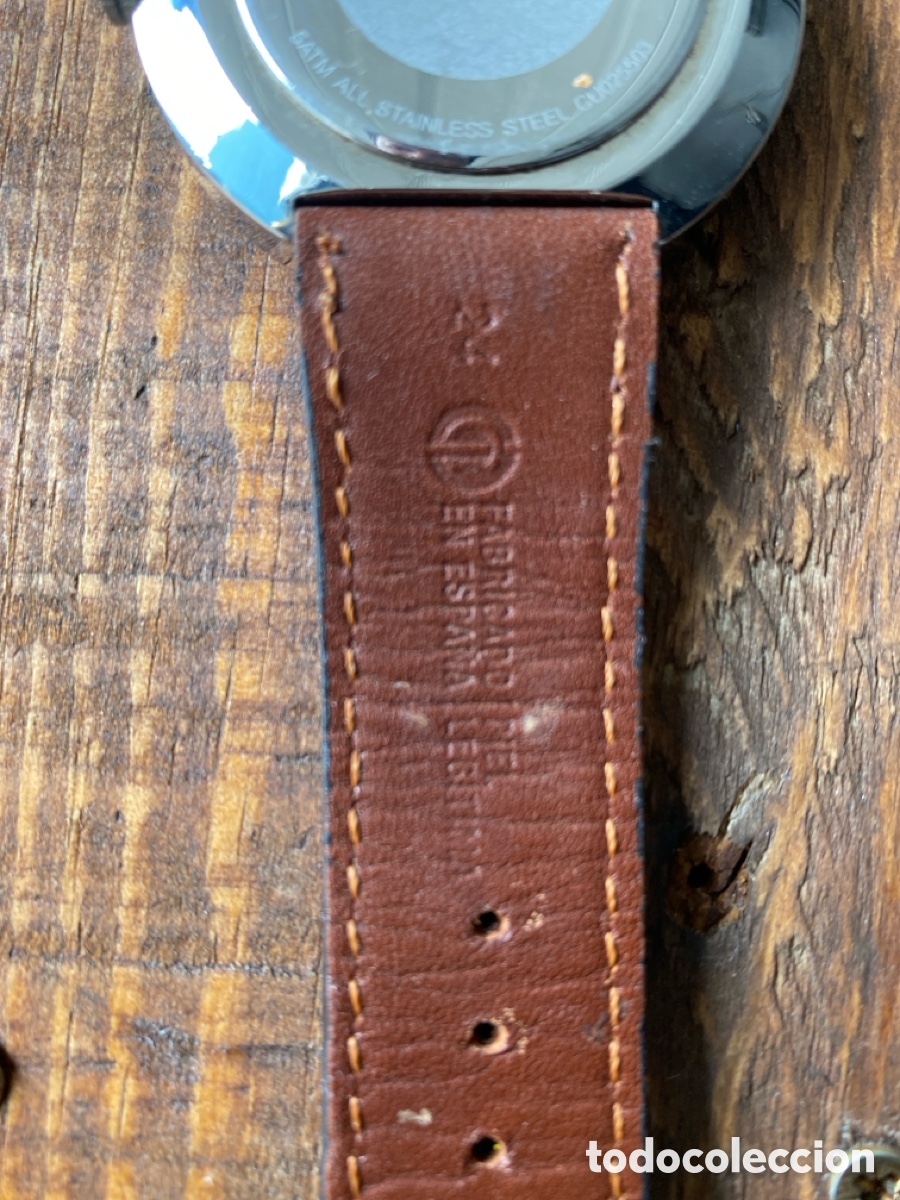 Vintage: Relog pulsera CUSTO correa piel - Foto 5
