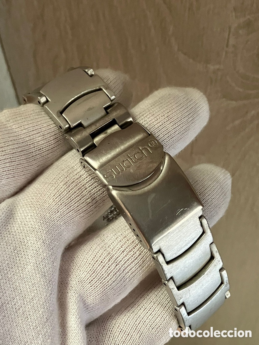 Vintage: Reloj suizo swatch crono m&oacute;dulo eta - Foto 6