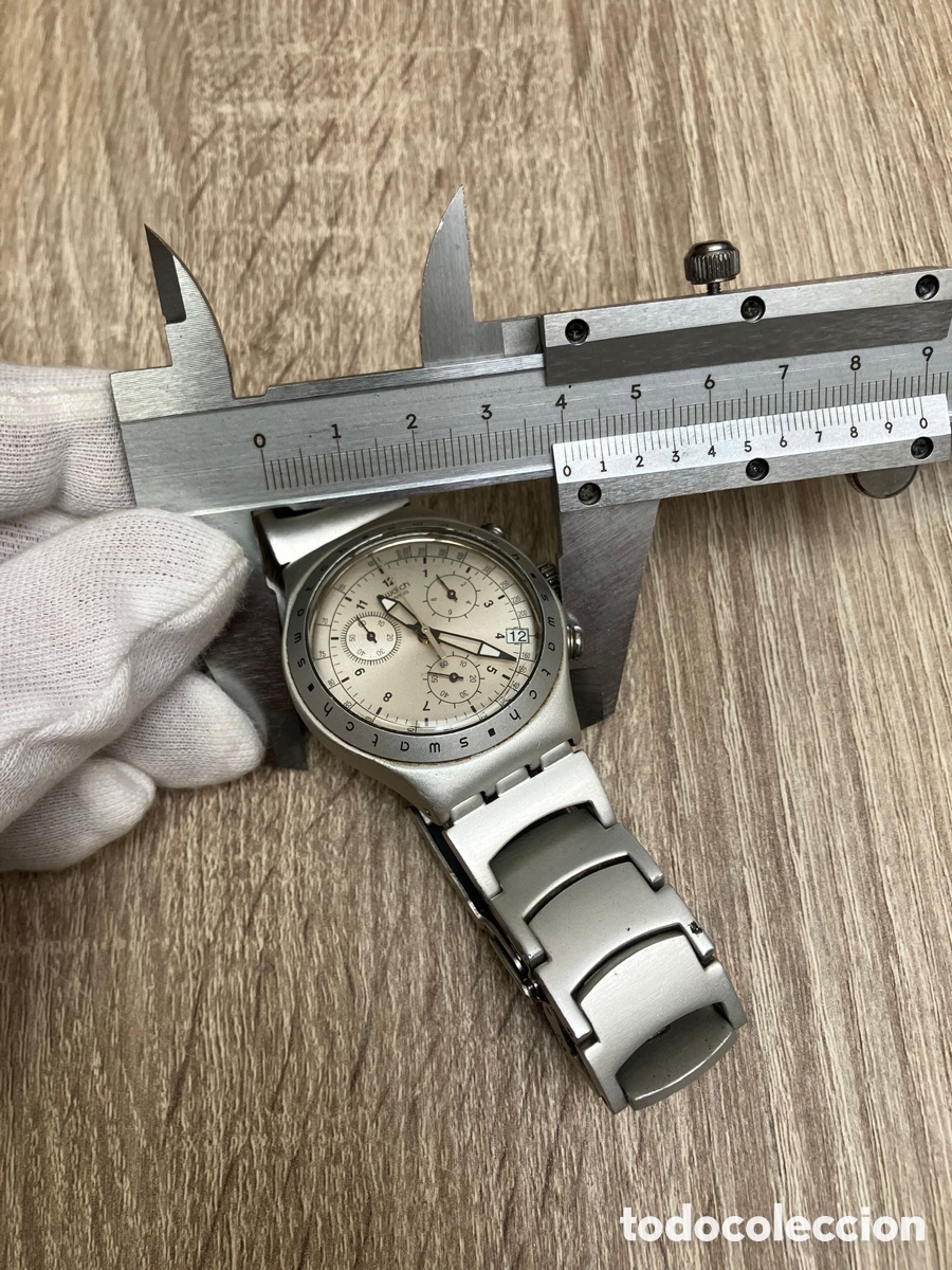 Vintage: Reloj suizo swatch crono m&oacute;dulo eta - Foto 7