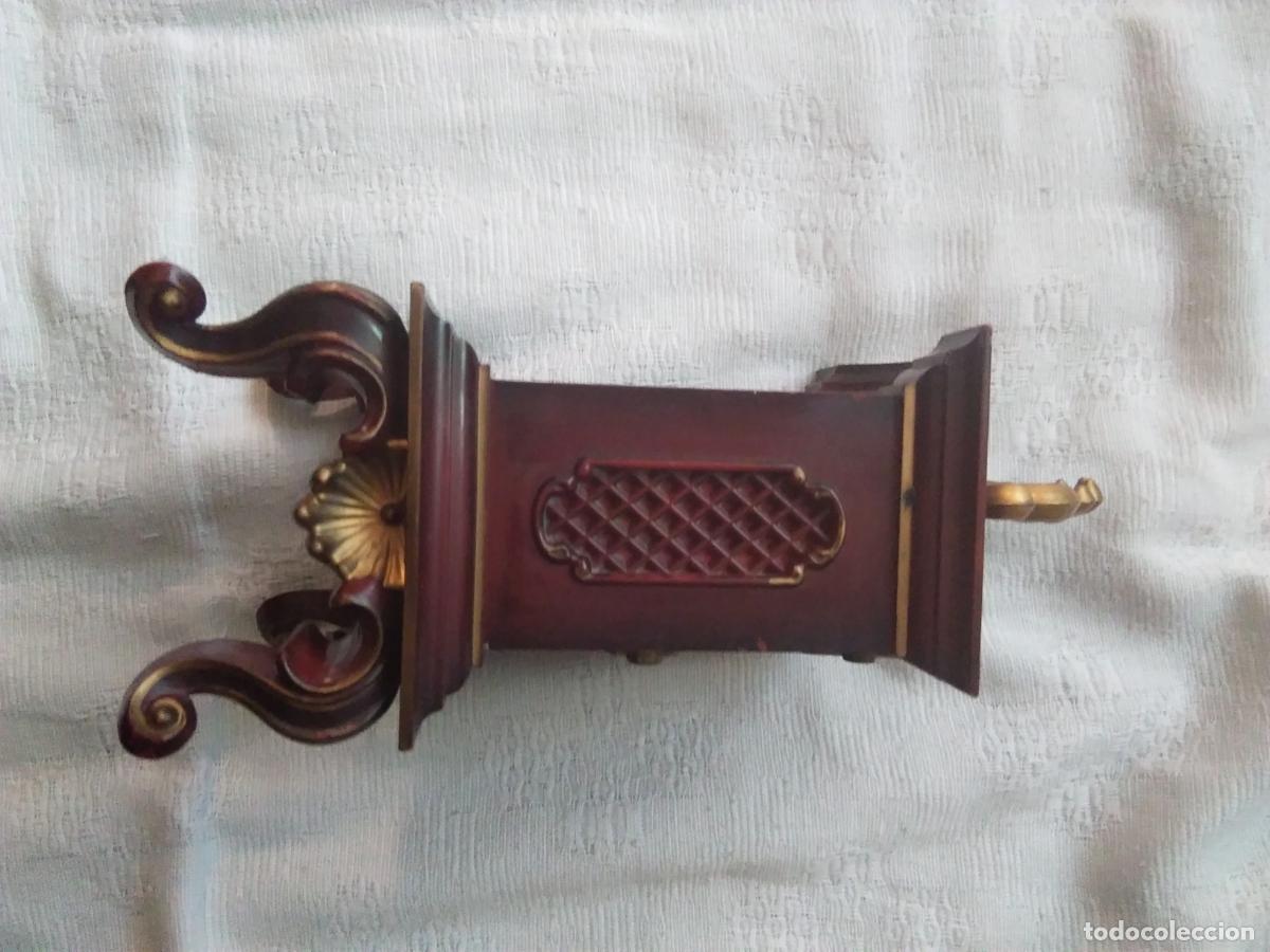 Vintage: RELOJ SCHMID SOBREMESA MUSICAL FUNCIONANDO - Foto 2