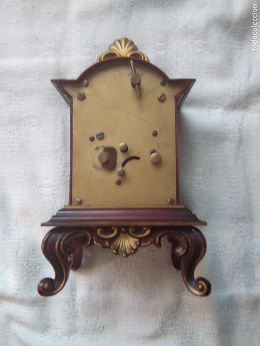 Vintage: RELOJ SCHMID SOBREMESA MUSICAL FUNCIONANDO - Foto 3