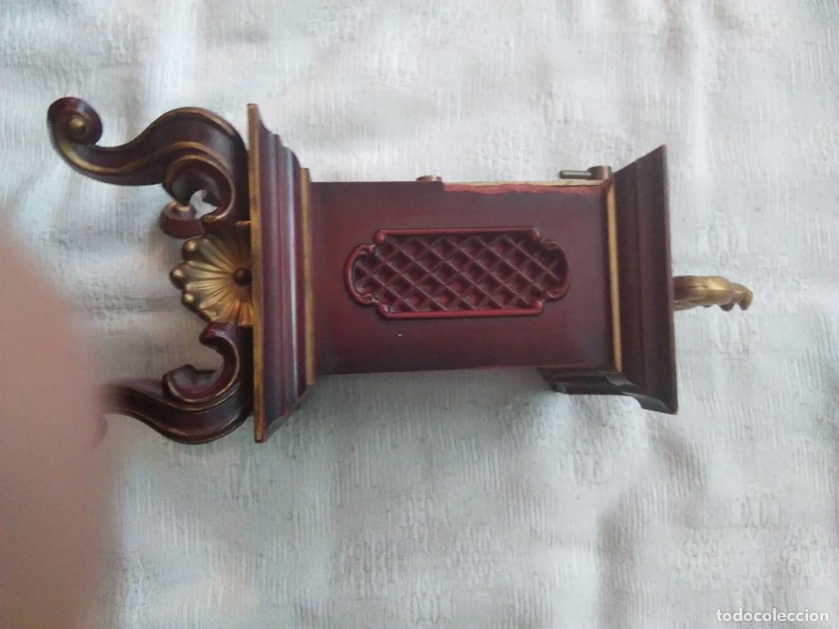 Vintage: RELOJ SCHMID SOBREMESA MUSICAL FUNCIONANDO - Foto 4