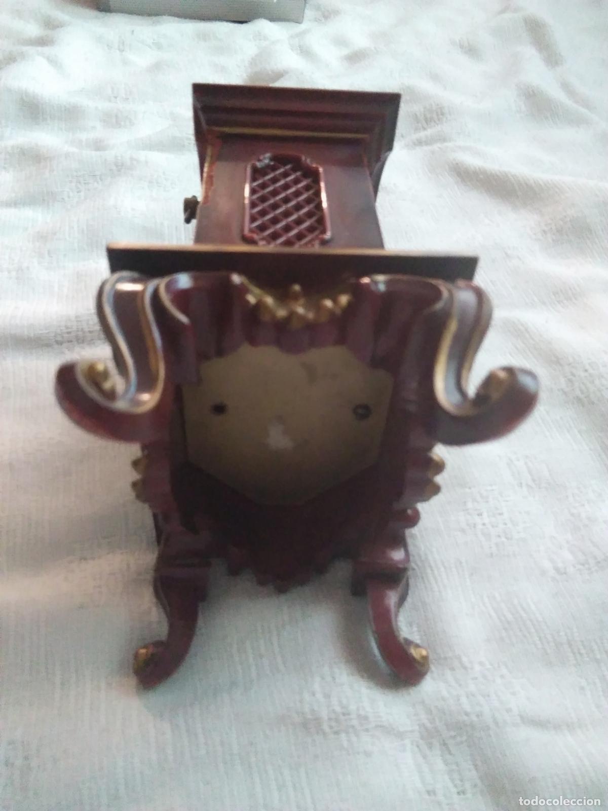 Vintage: RELOJ SCHMID SOBREMESA MUSICAL FUNCIONANDO - Foto 8