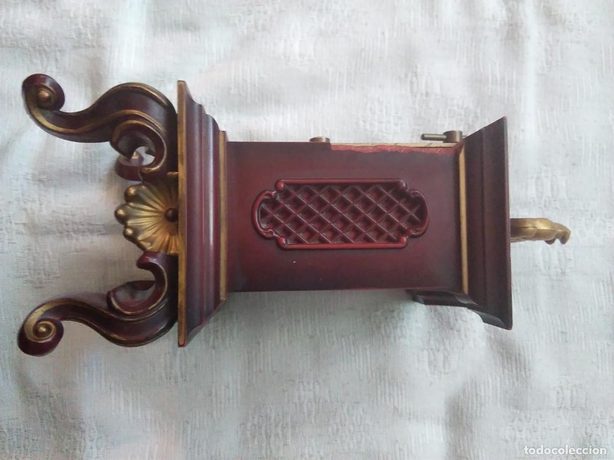 Vintage: RELOJ SCHMID SOBREMESA MUSICAL FUNCIONANDO - Foto 9