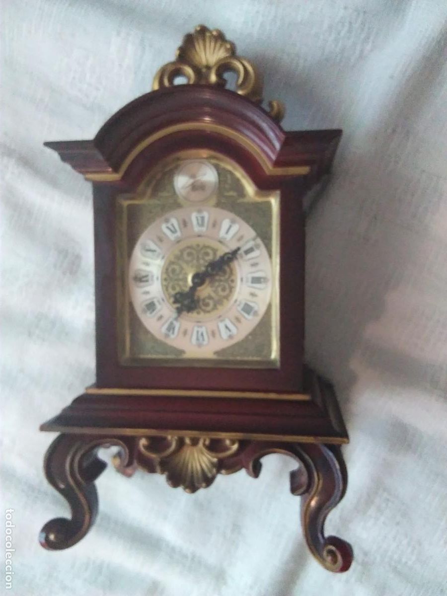 Vintage: RELOJ SCHMID SOBREMESA MUSICAL FUNCIONANDO - Foto 12
