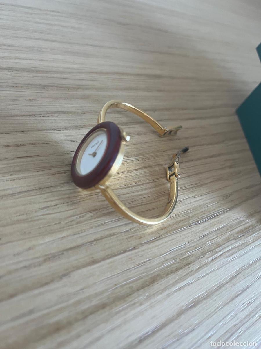 Vintage: reloj gucci de 1970 con biseles intercambiables y caja - Foto 9