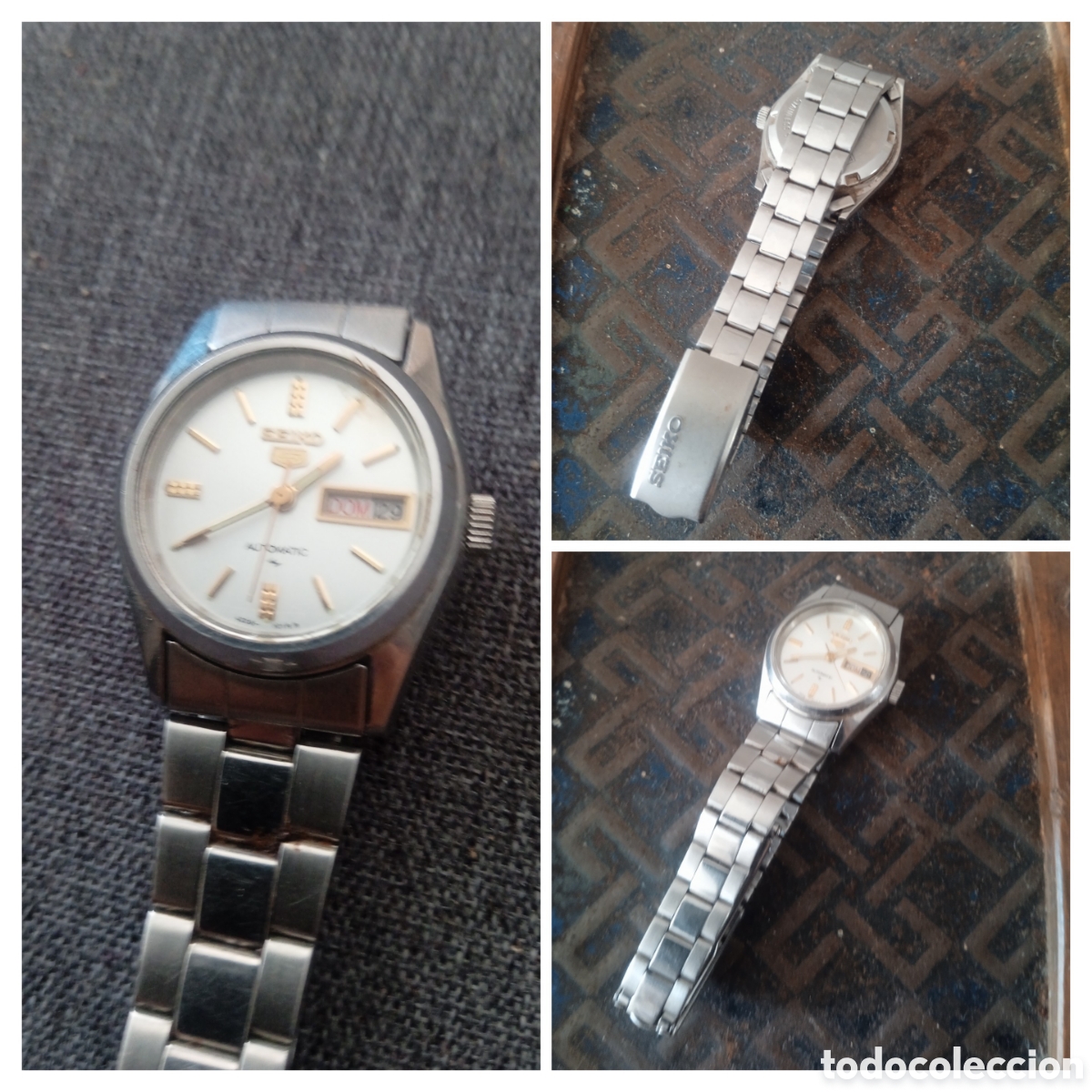 Vintage: Reloj Seiko 5 automatic mujer - Foto 1
