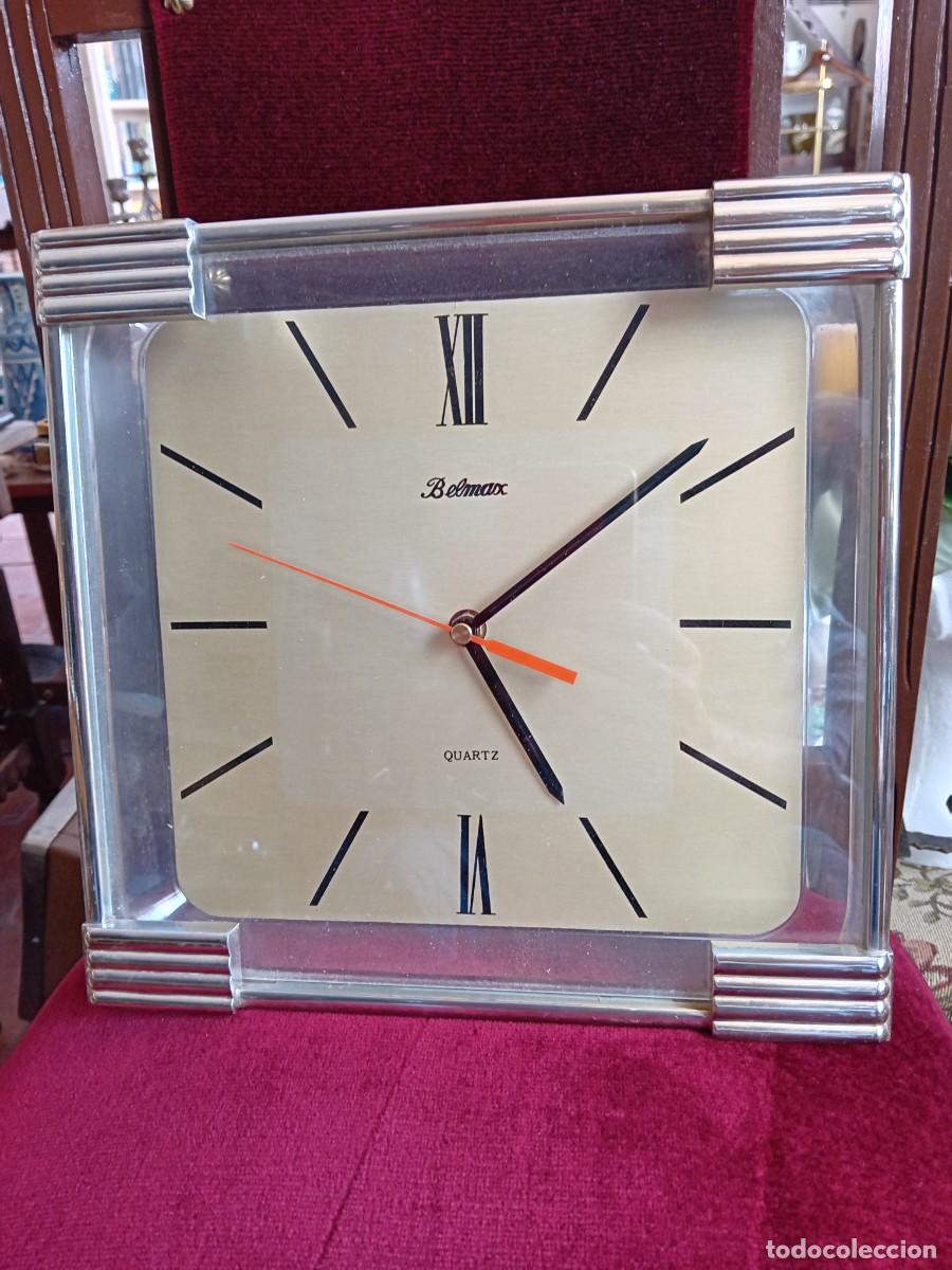 Vintage: Reloj de pared marca Belmax funcionando - Foto 1