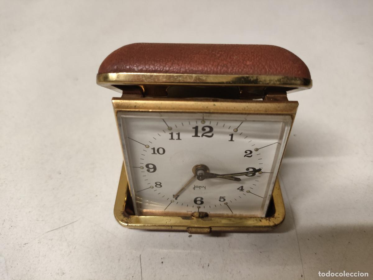 Vintage: ANTIGUO RELOJ DE VIAJE MARCA JAPY - Foto 1