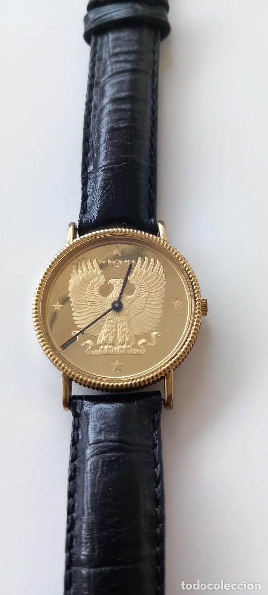 Vintage: Reloj americano chapado en oro - Foto 1