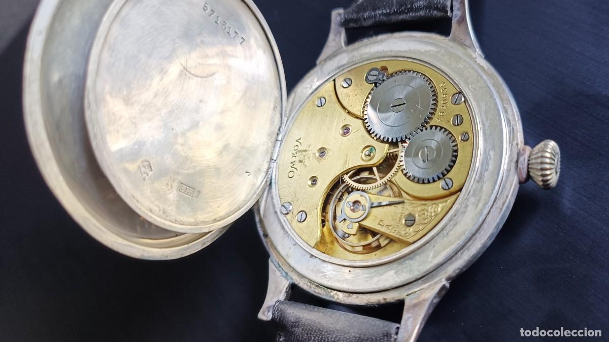 Vintage: RELOJ OMEGA EN PLATA (Reconvertido) - Foto 7
