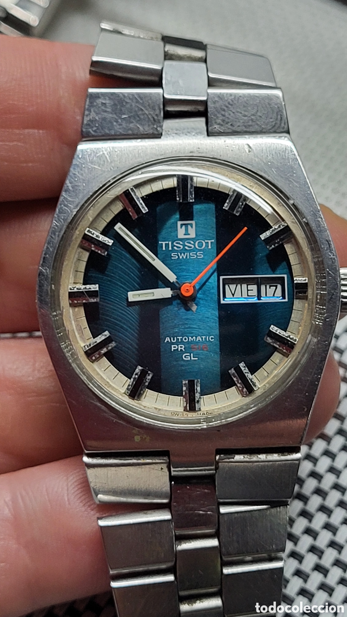 Vintage: Reloj pulsera autom&aacute;tico Tissot - Foto 6