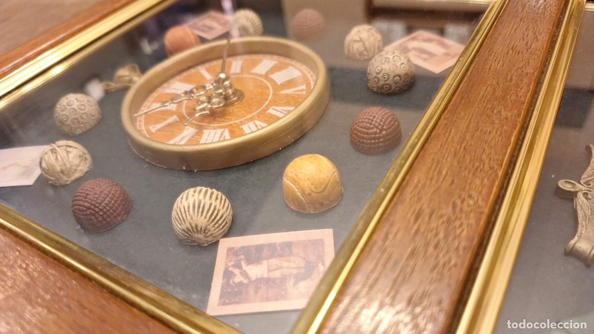Vintage: Gran Reloj de Pared Marco Madera GOLF - Foto 10