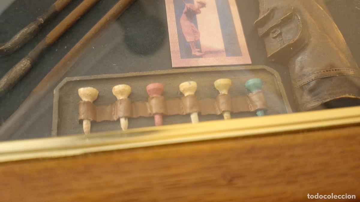 Vintage: Gran Reloj de Pared Marco Madera GOLF - Foto 12