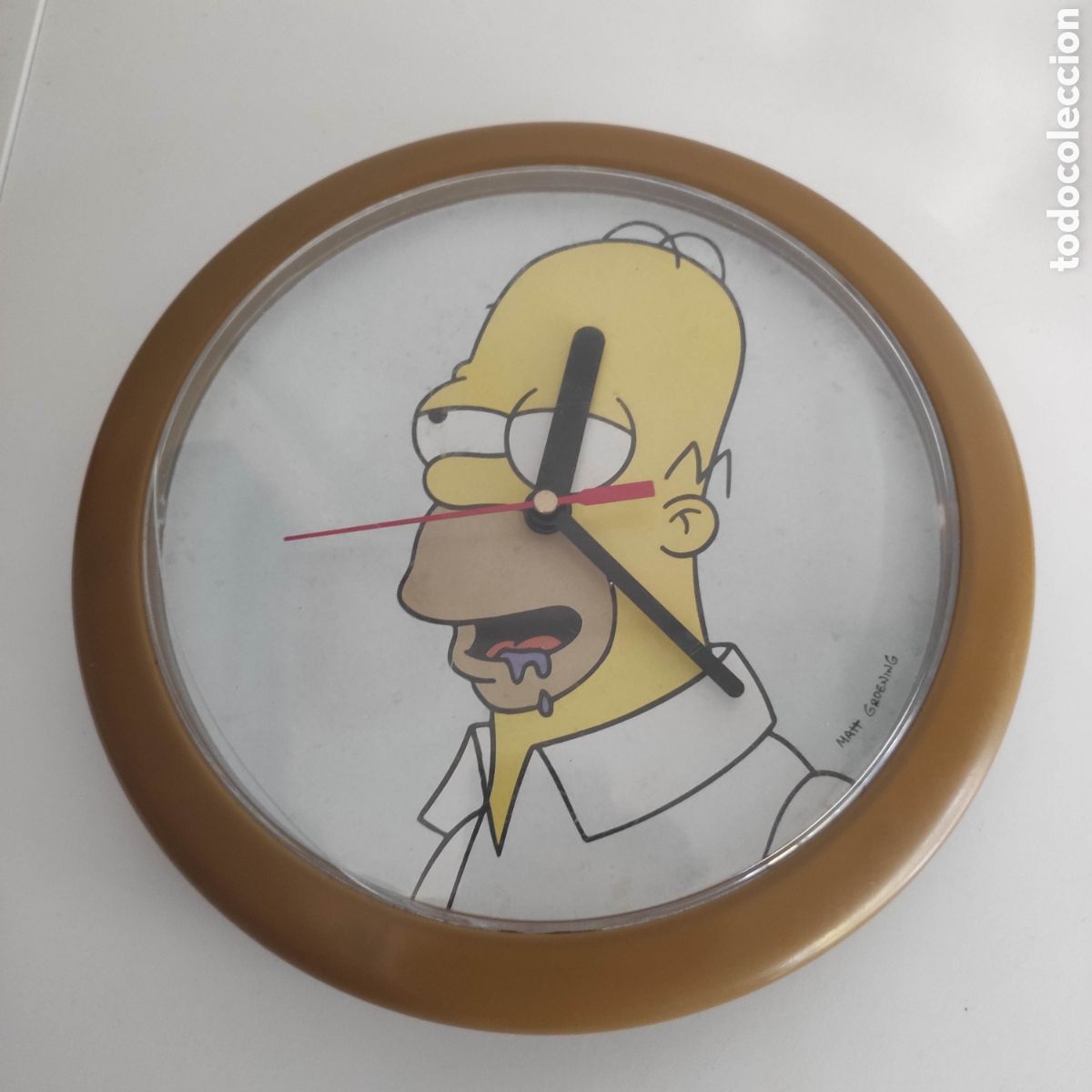 Vintage: RELOJ PARED WESCO HOMER SIMPSONS - Foto 1