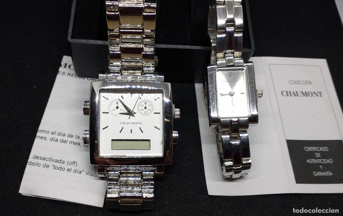 Vintage: Pareja de relojes Chaumont - Foto 2