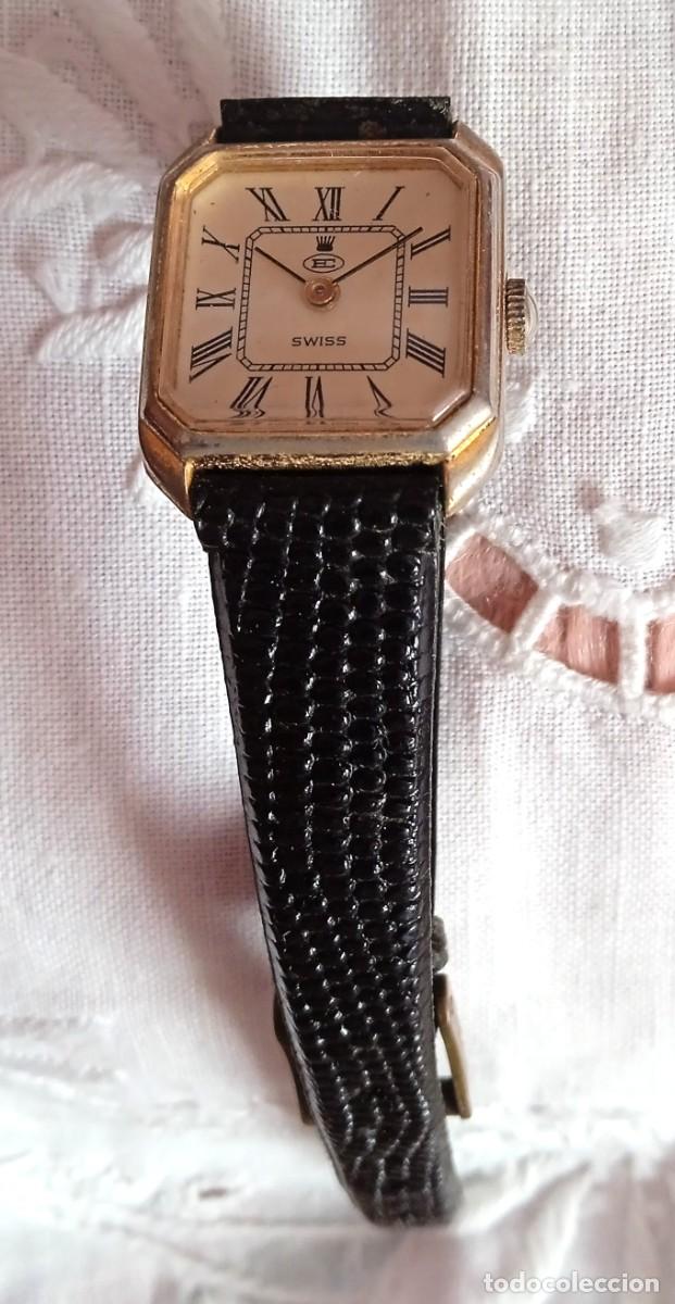 Vintage: RELOJ SE&Ntilde;ORA EC SWISS - Foto 4