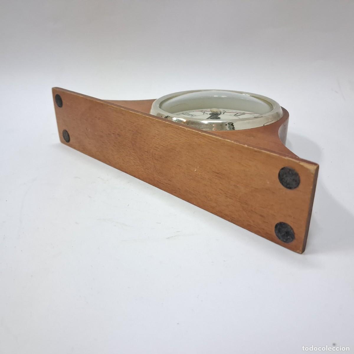 Vintage: Reloj de repisa de madera vintage - Foto 7