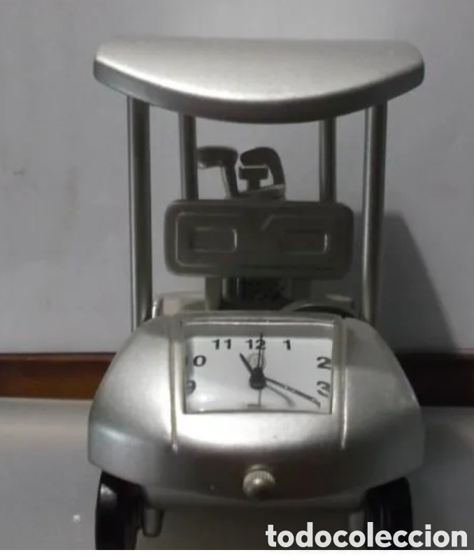 Vintage: Reloj Carrito de Golf - Foto 1
