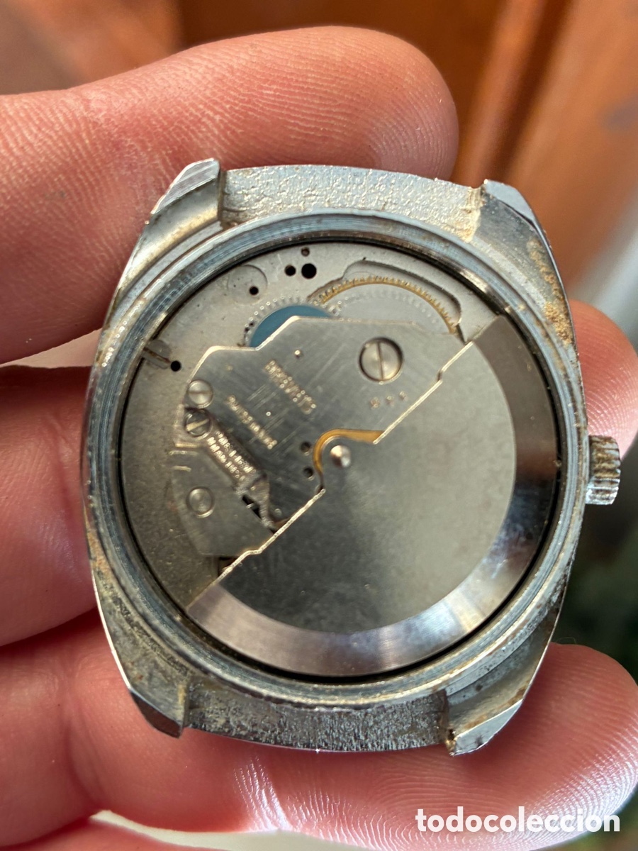 Vintage: Reloj autom&aacute;tico vintage esfera negra - Foto 9