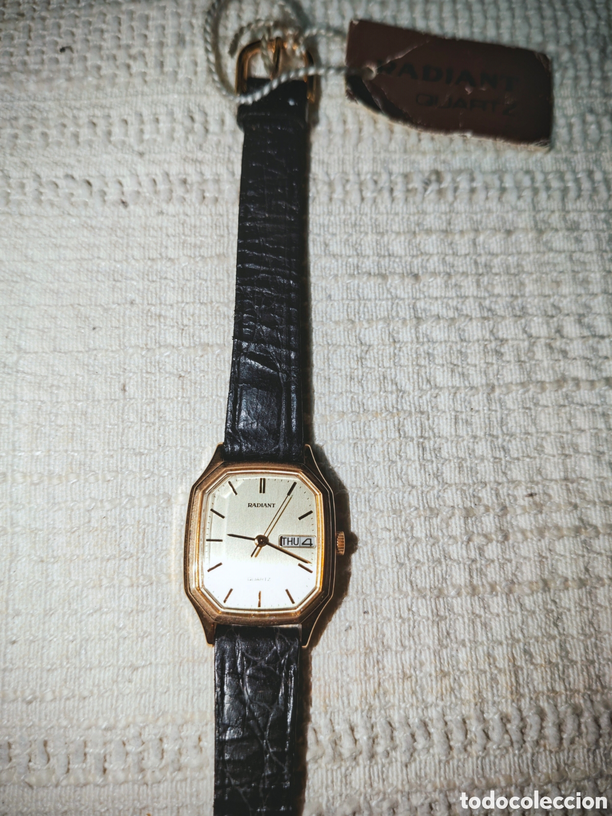 Vintage: Reloj Radiant Quartz,Sra,chapado. - Foto 5
