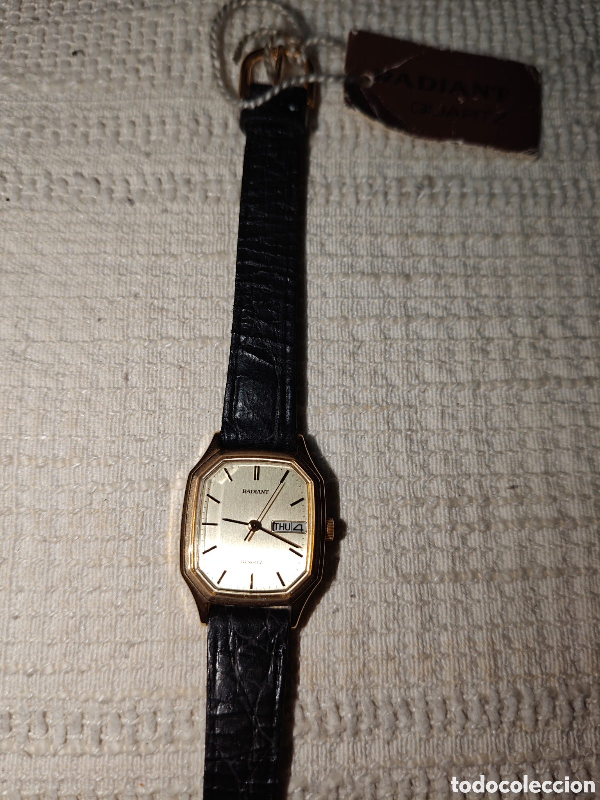 Vintage: Reloj Radiant Quartz,Sra,chapado. - Foto 6