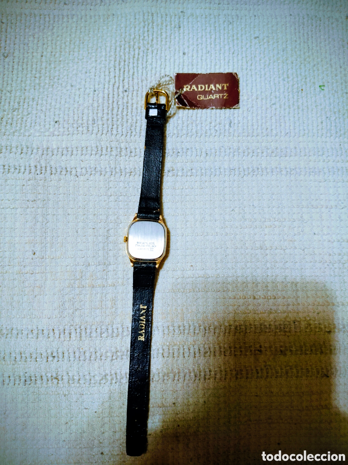 Vintage: Reloj Radiant Quartz,Sra,chapado. - Foto 8