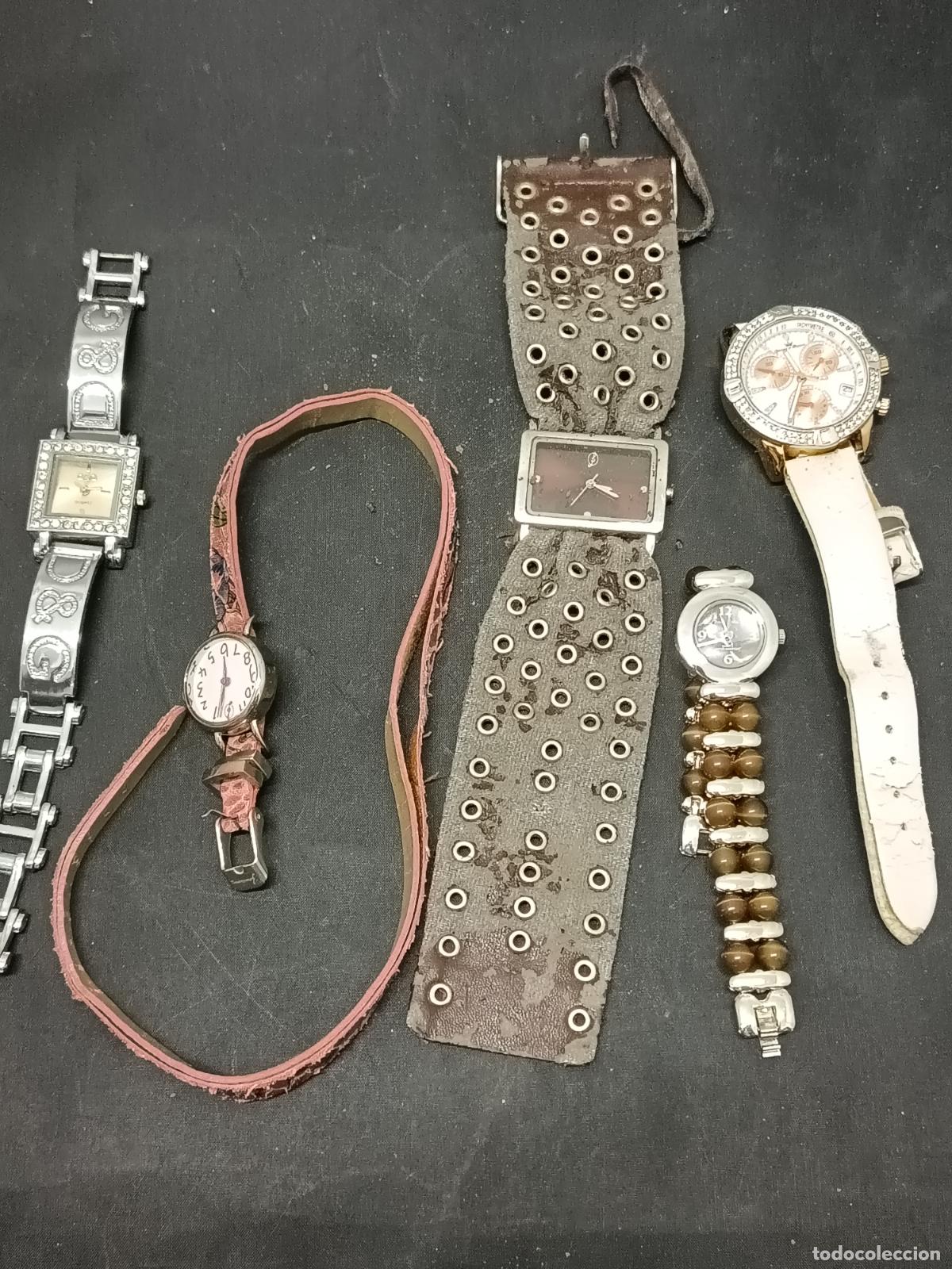 Vintage: Lote de relojes de pulsera de mujer de estilo vintage o de moda. Leer Descripci&oacute;n...