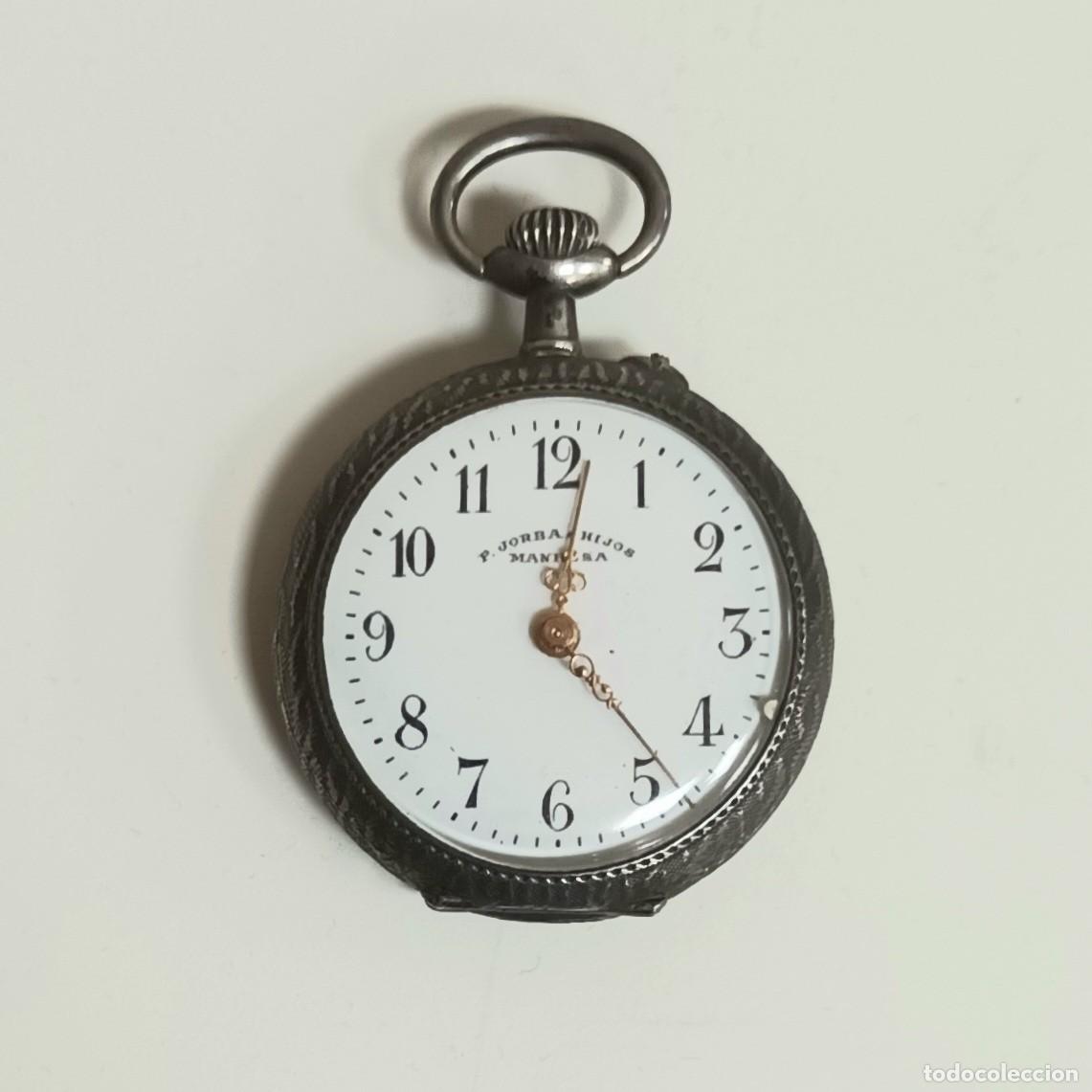 Vintage: Reloj de bolsillo P. JORBA E HIJOS - Foto 1