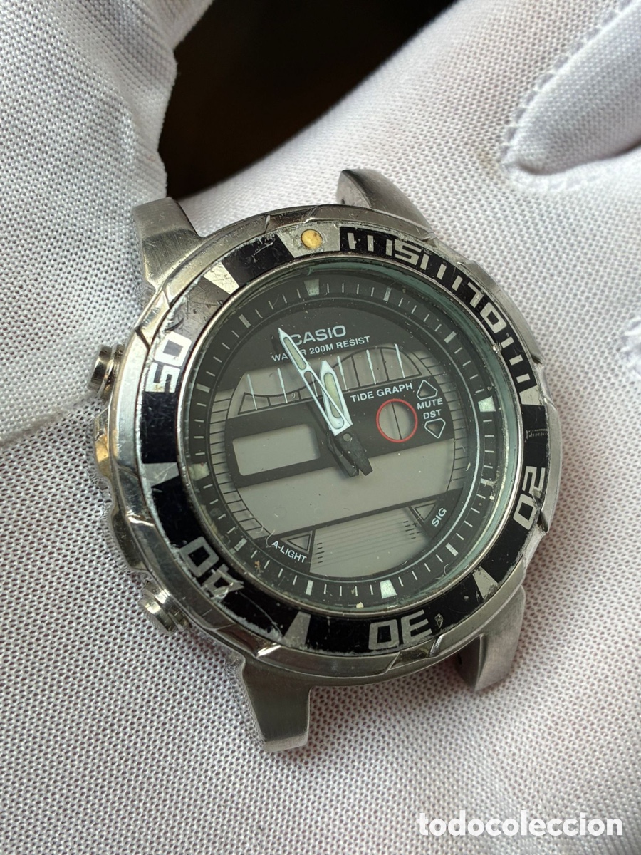 Vintage: Reloj Casio digital anal&oacute;gico - Foto 2