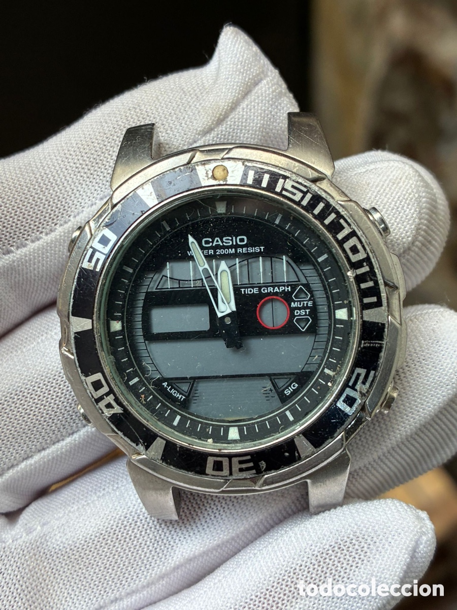 Vintage: Reloj Casio digital anal&oacute;gico - Foto 1