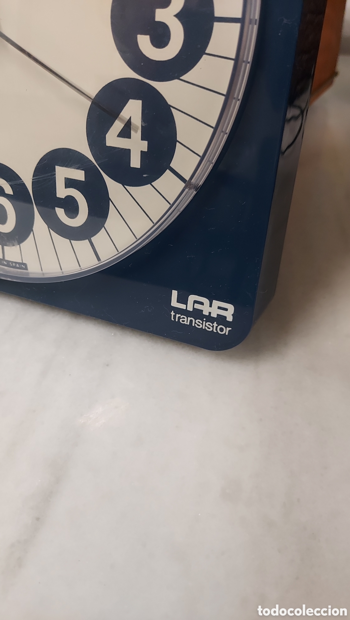 Vintage: Reloj de pared Lar transistor a&ntilde;o 1968 - 1973 - Foto 6