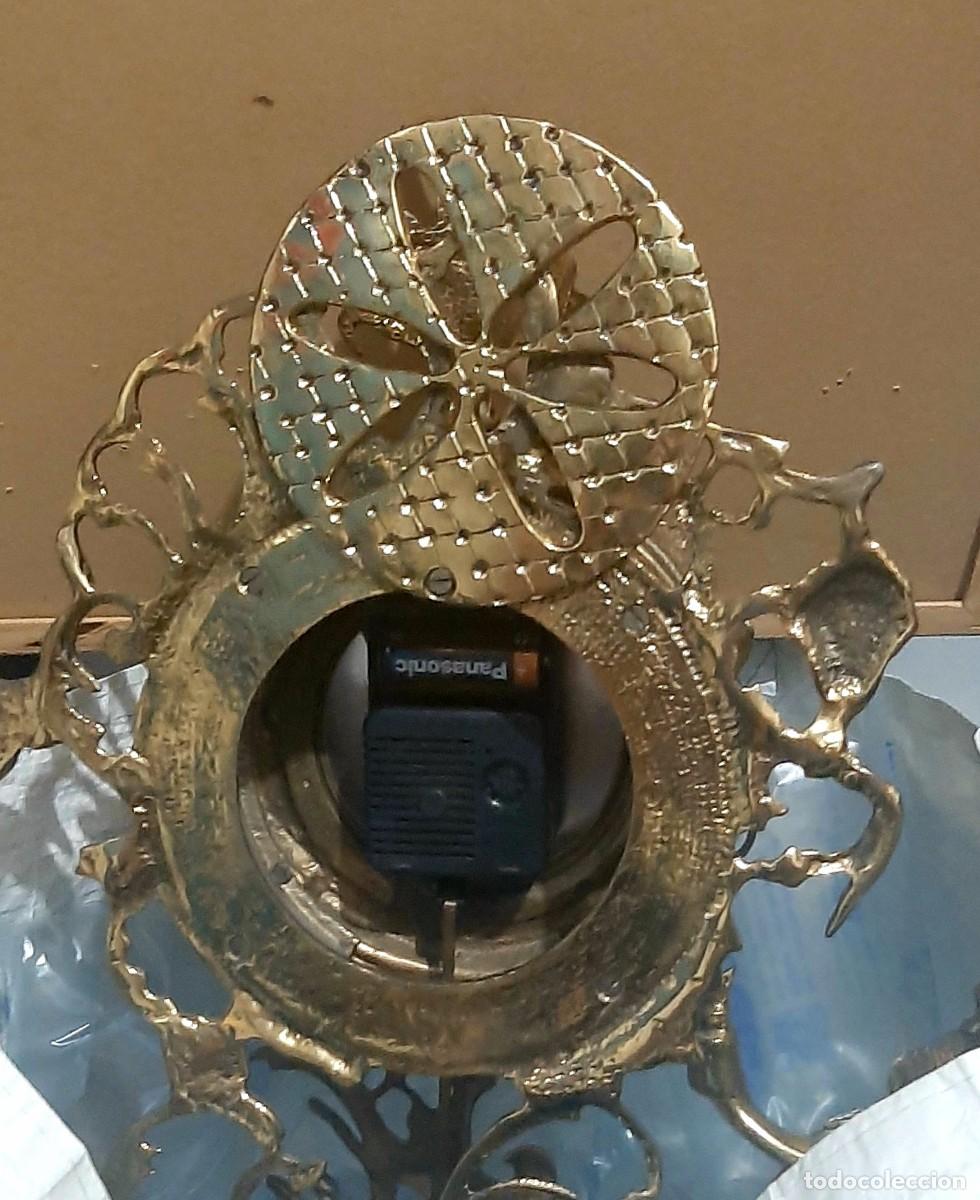 Vintage: RELOJ DE BRONCE SOBRE BASE DE MARMOL - Foto 6
