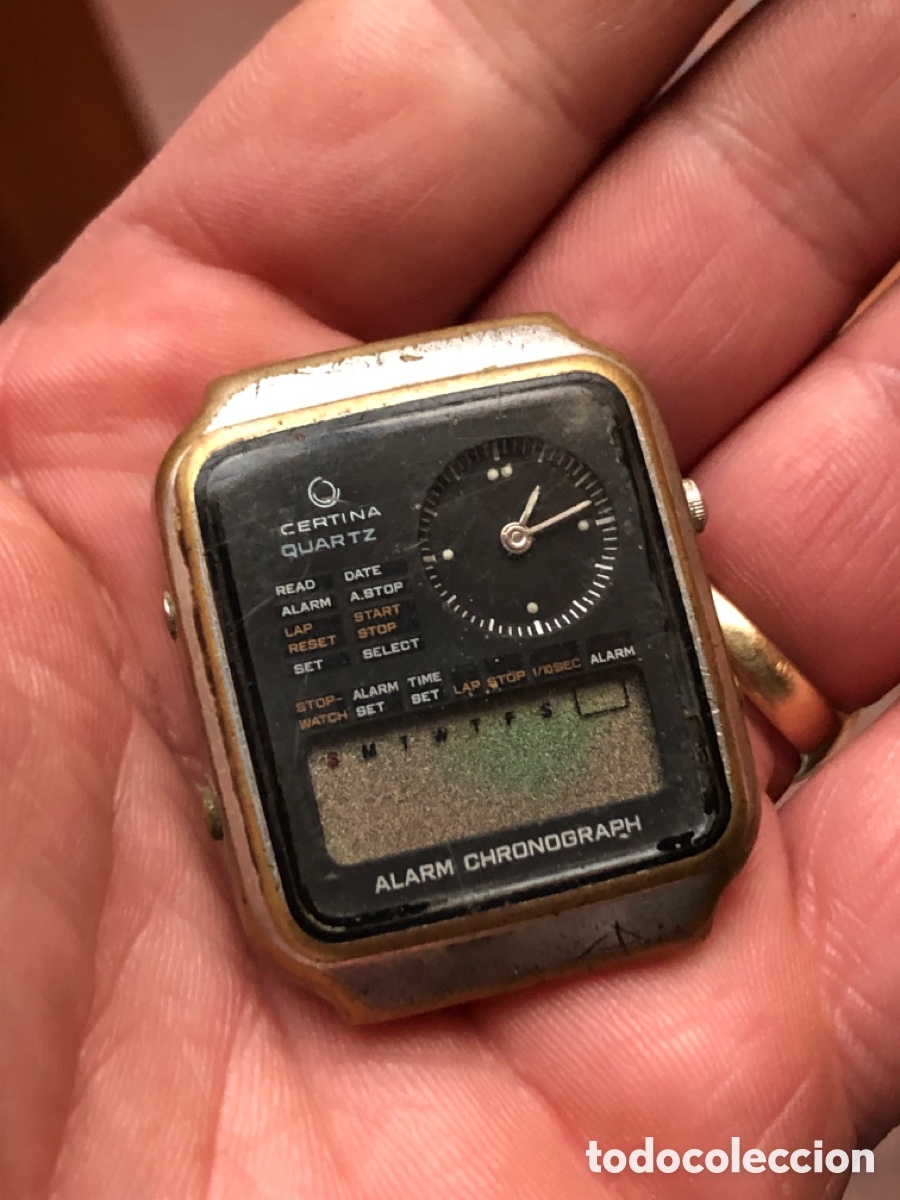 Vintage: Reloj certina digital raro - Foto 7
