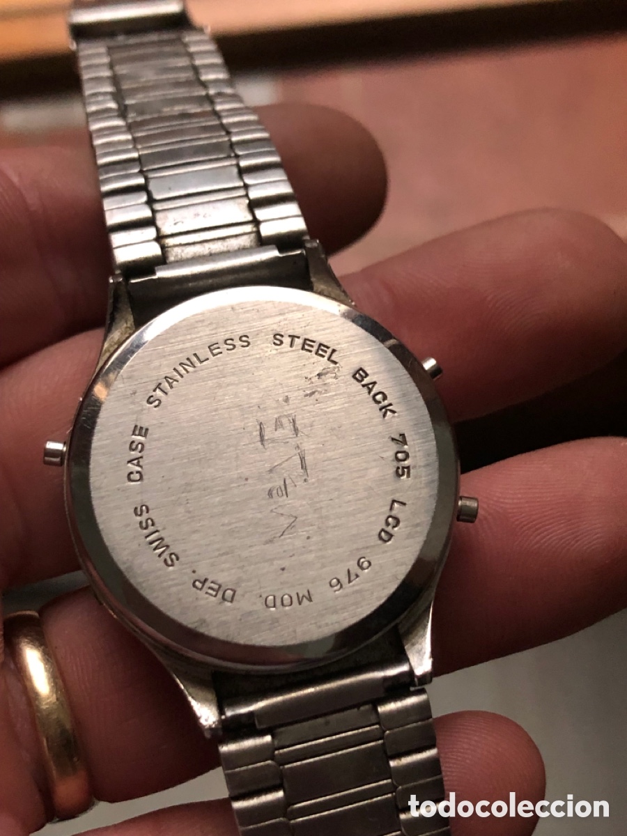 Vintage: Reloj digital suizo vintage - Foto 5