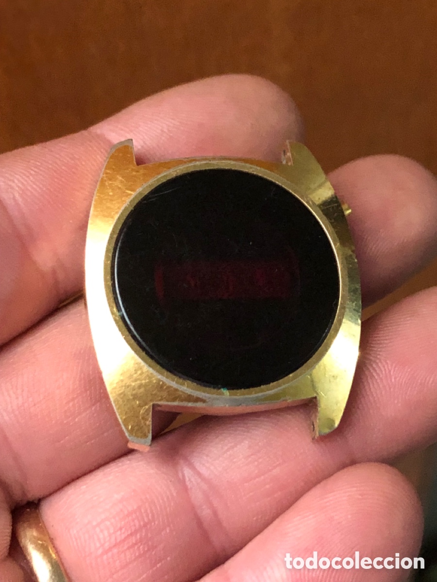 Vintage: Reloj raro LCD de hombre - Foto 2