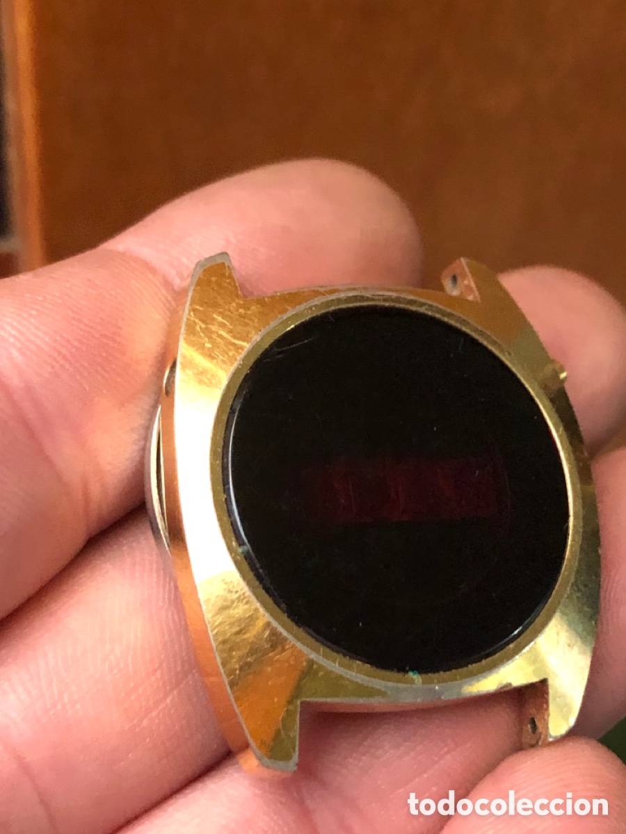 Vintage: Reloj raro LCD de hombre - Foto 4
