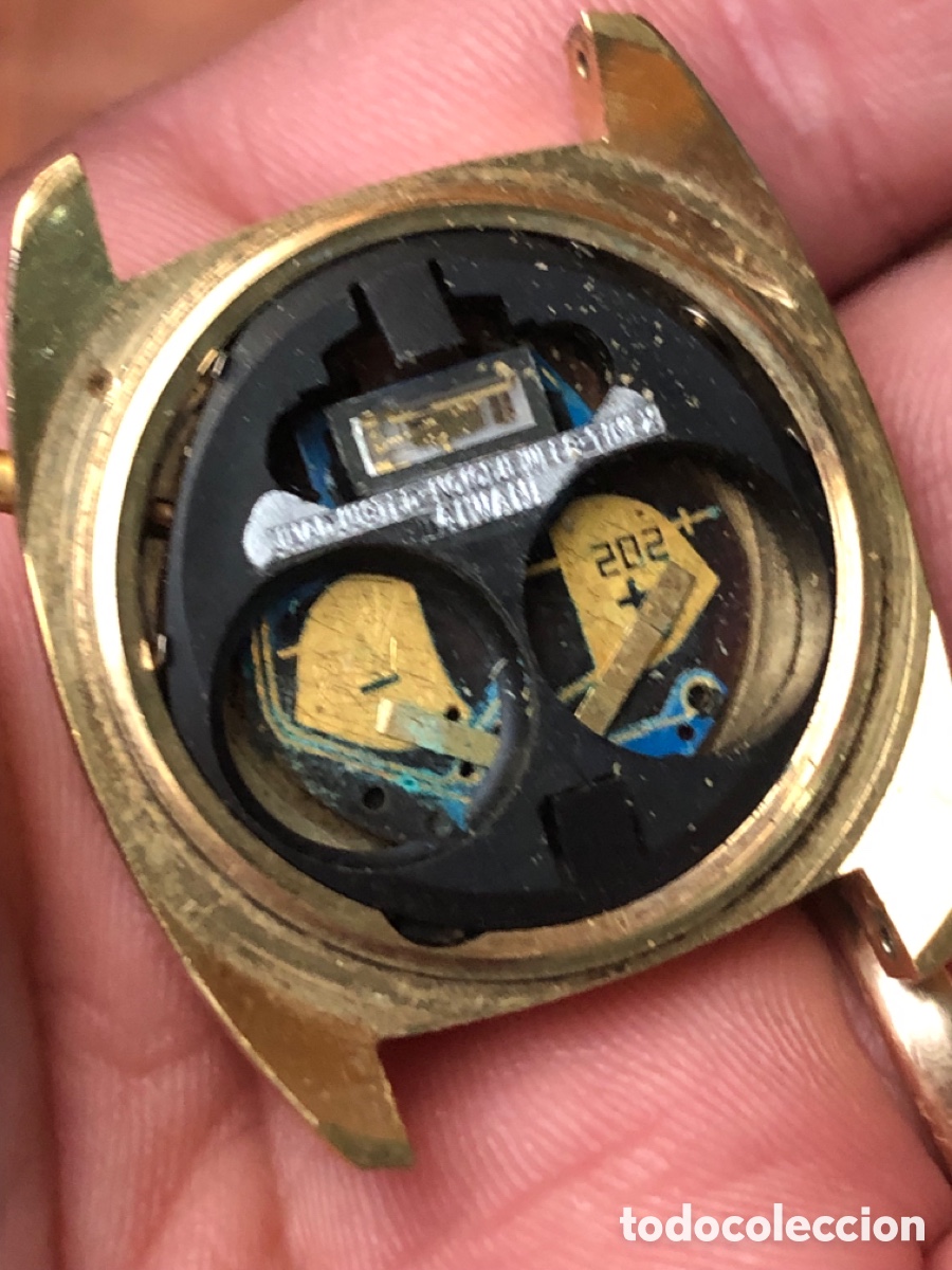Vintage: Reloj raro LCD de hombre - Foto 9