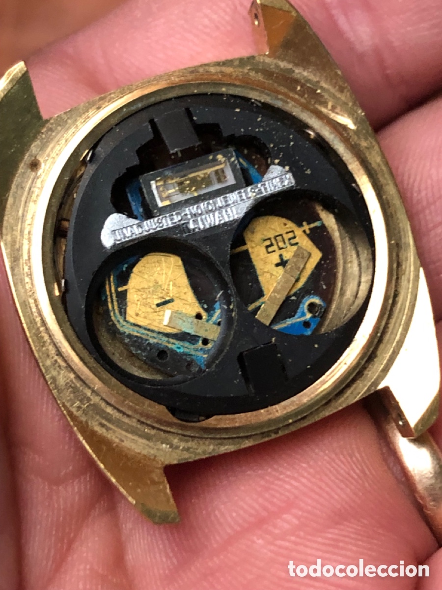 Vintage: Reloj raro LCD de hombre - Foto 10