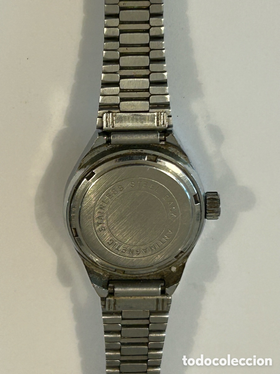 Vintage: RELOJ VADUR ANTICHOC. FUNCIONA - Foto 2