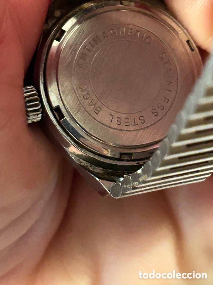 Vintage: RELOJ VADUR ANTICHOC. FUNCIONA - Foto 3