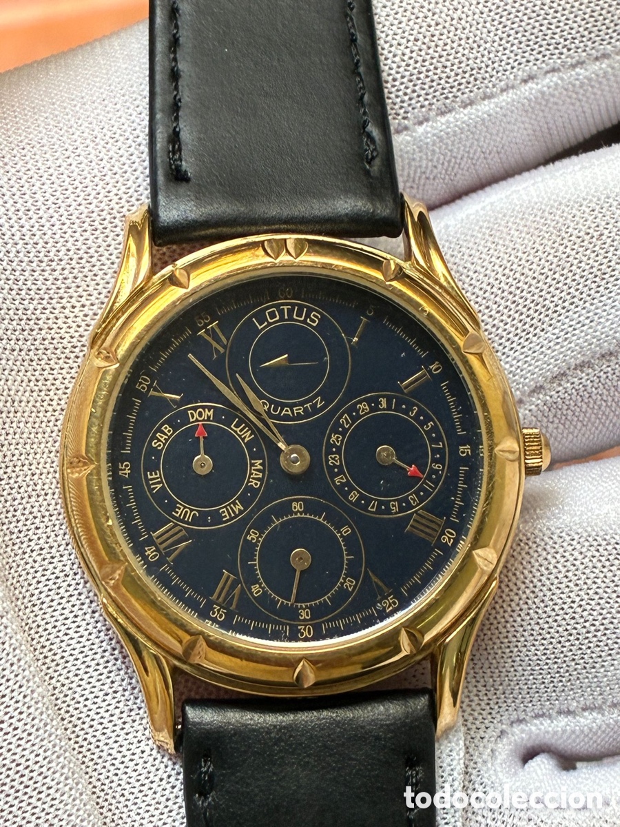 Vintage: Reloj lotus con estuche - Foto 2